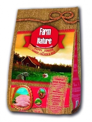 Farm Nature Puppy-Junior Turkey, Chicken & Rice