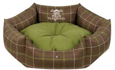 Soft Bed Royal Green Round