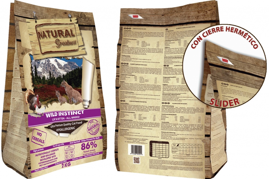Natural greatness cat store food