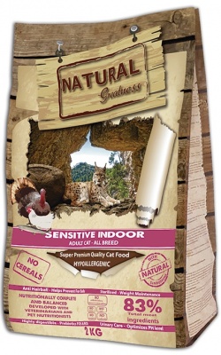 Natural Greatness Super Premium Sensitive Indoor (83%)