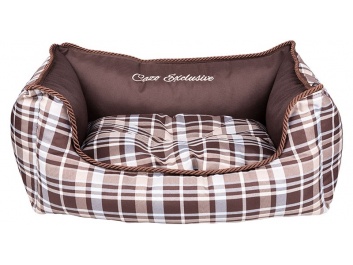 Soft Bed Scotland Line Brown