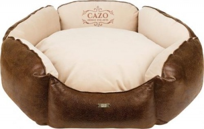 Soft Bed Classy Brown Round