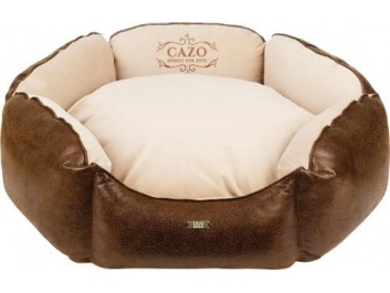 Soft Bed Classy Brown Round