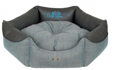 Soft Bed Blue Rose Round