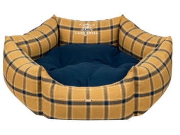 Soft Bed Royal Yellow Round