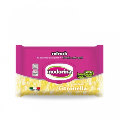 Inodorina Refresh 40 wet wipes