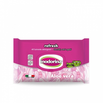 Inodorina Refresh 40 wet wipes