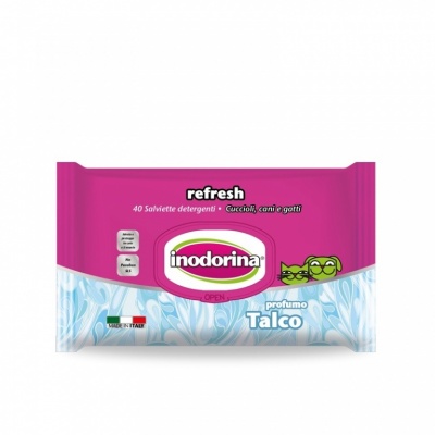 Inodorina Refresh 40 wet wipes