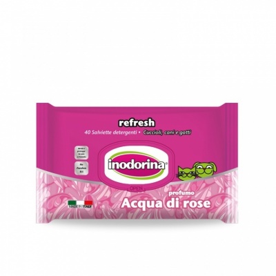 Inodorina Refresh 40 wet wipes