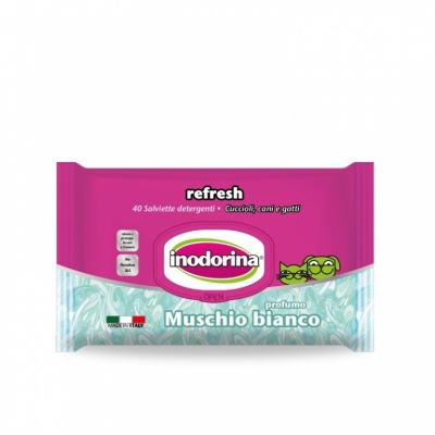 Inodorina Refresh 40 wet wipes