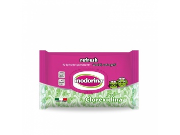 Inodorina Refresh 40 wet wipes