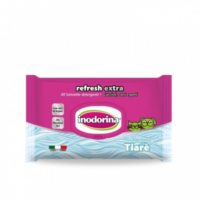 Inodorina Refresh Extra 40 wet wipes