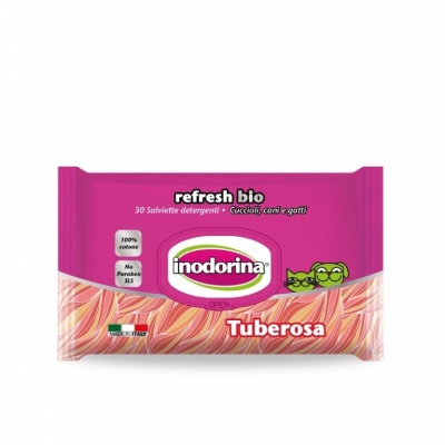 Inodorina Refresh Bio 30 wet wipes