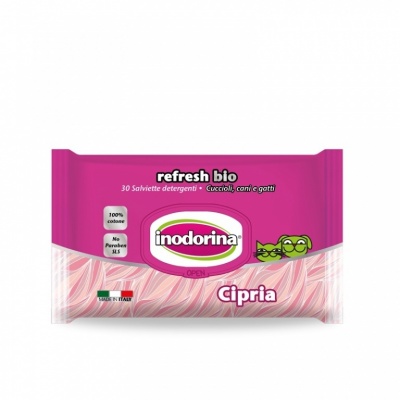 Inodorina Refresh Bio 30 wet wipes