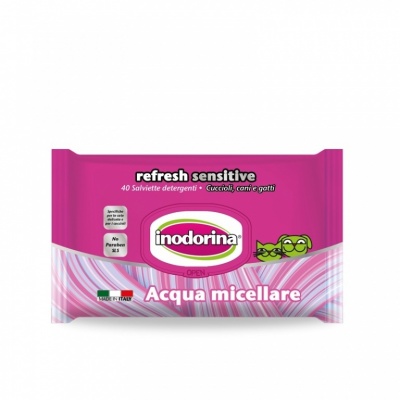 Inodorina Refresh Sensitive 40 wet wipes